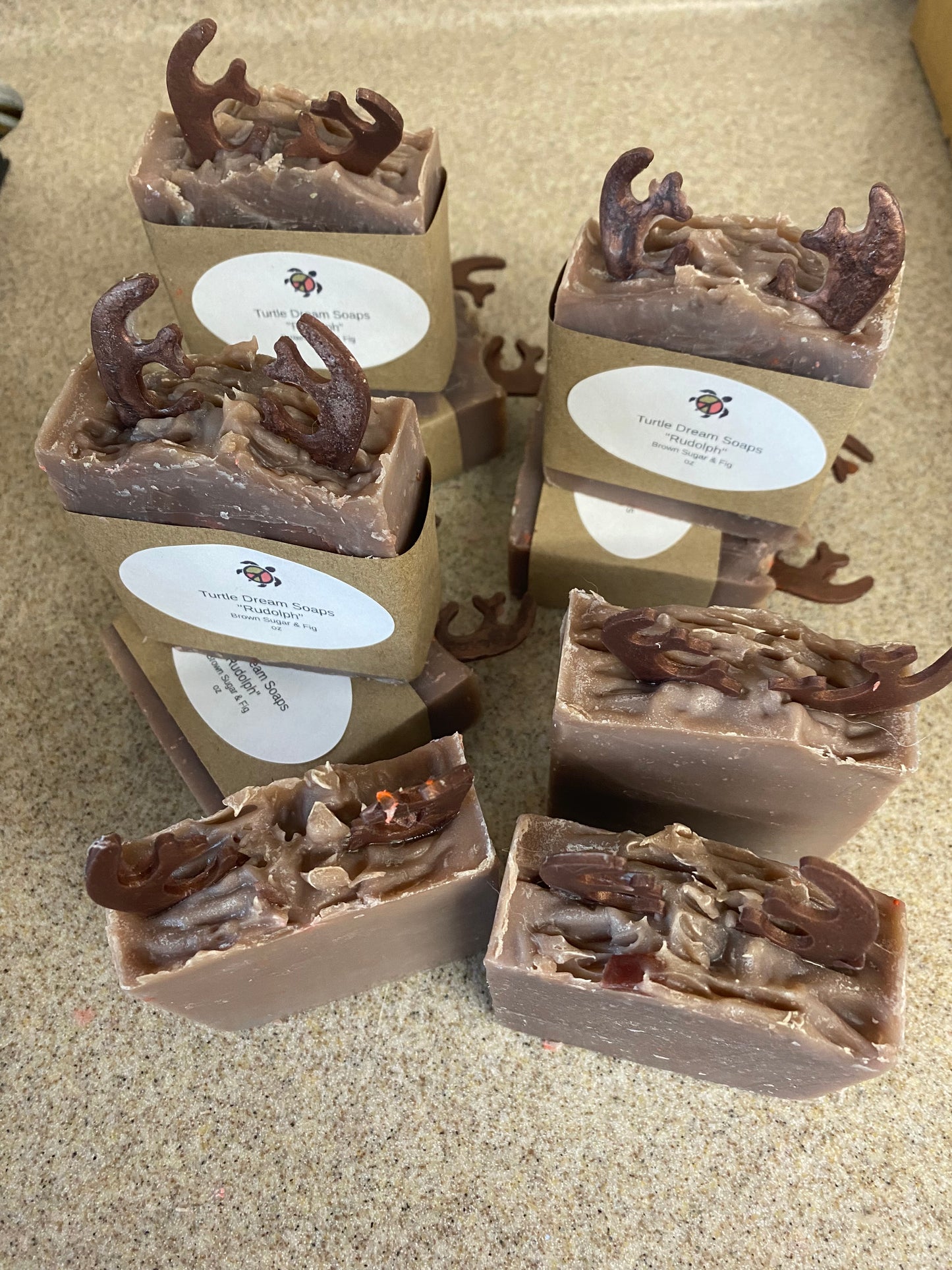 Reindeer Soaps fragranced with Brown Sugar & Fig